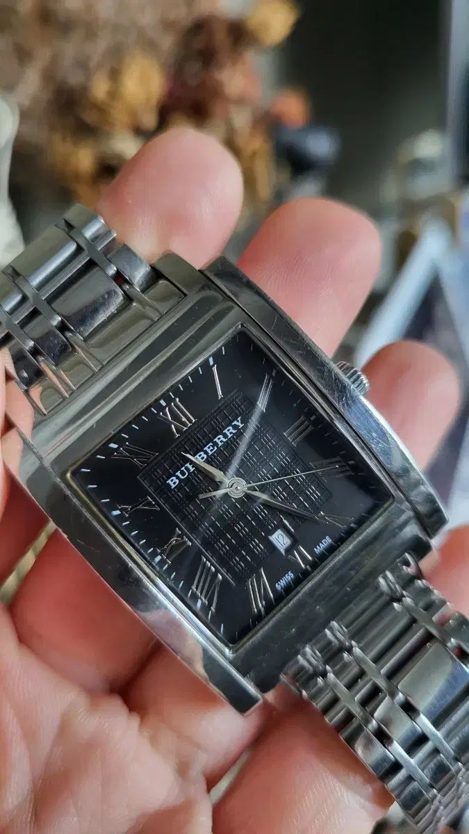 BURBERRY バーバリー スクエア メタル 時計