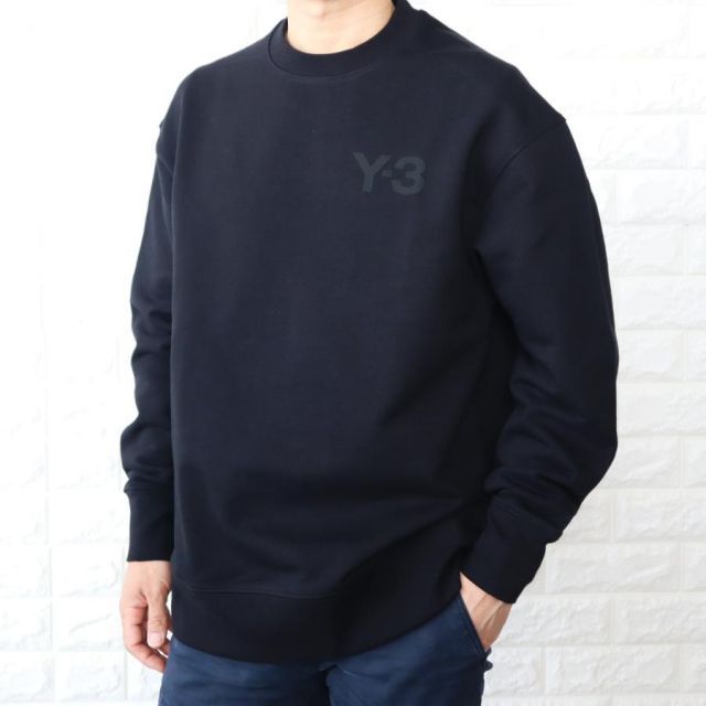 Y-3 アディダス ワイスリー トレーナー ロゴ スウェット GV4194 BLACK ブラック  CLASSIC CHEST LOGO メンズ
