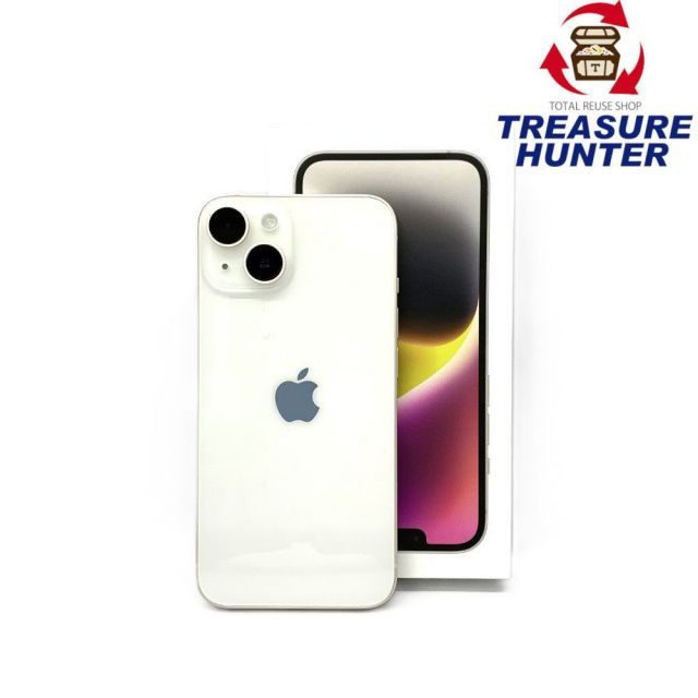 iPhone 14 128GB (スターライト) SIMフリー 株式会社フラッシュ / 【整備済み品】Apple iPhone 14 128GB