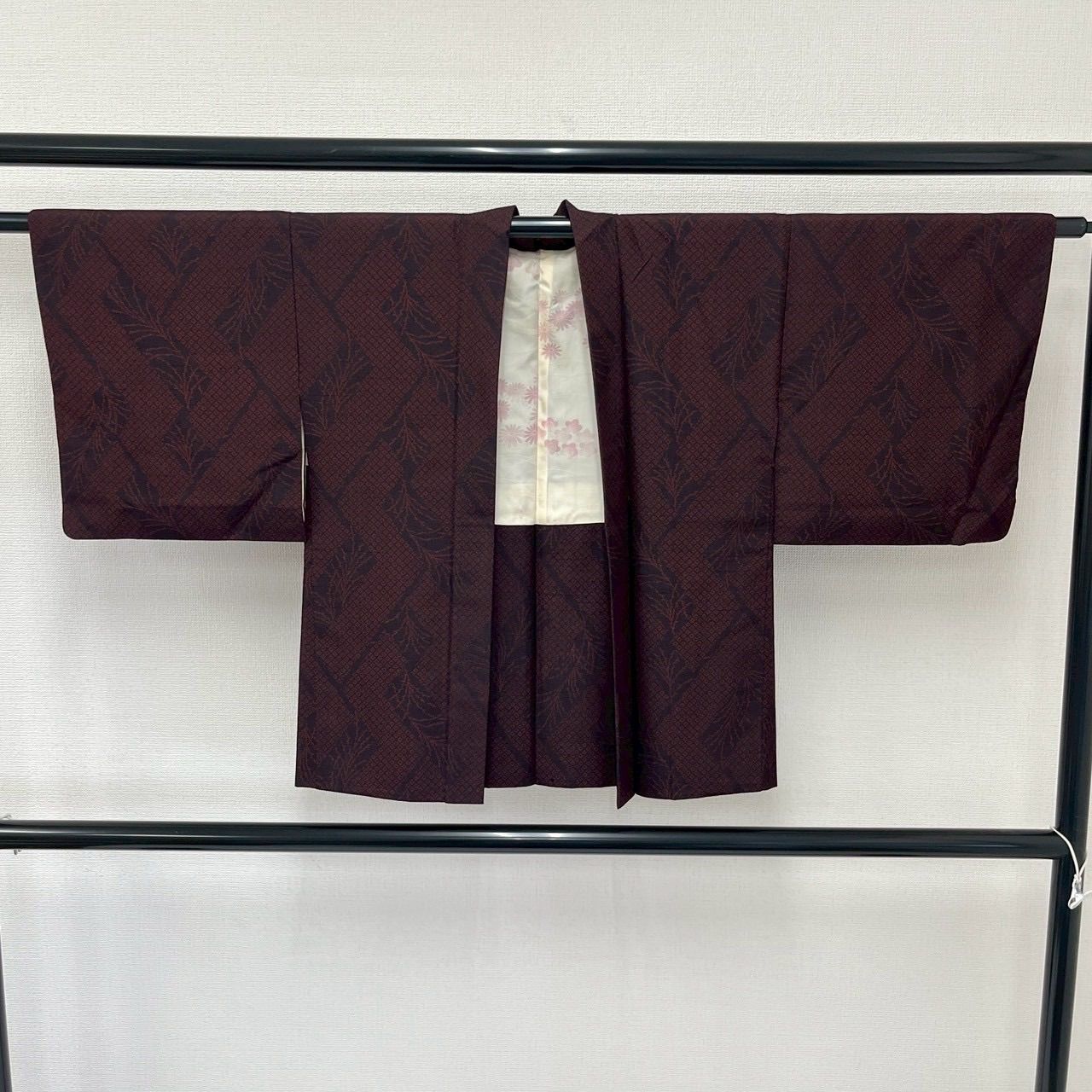 正絹 紬反物♪茶系に十字絣柄♪いざない着尺♪12m♪未仕立て 正絹 紬反物♪茶系に十字絣柄♪いざない着尺♪12m♪未仕立て 楽天市場