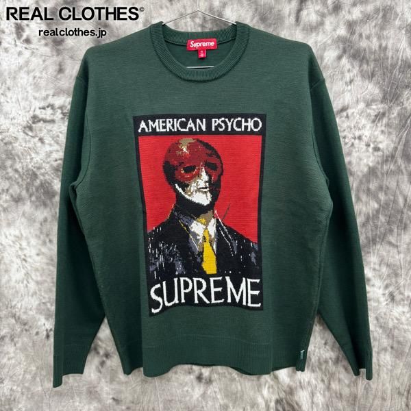 Supreme American Psycho アメリカンサイコ セーター Supreme☆洗練された芸術☆アメリカンサイコセーター (Supreme
