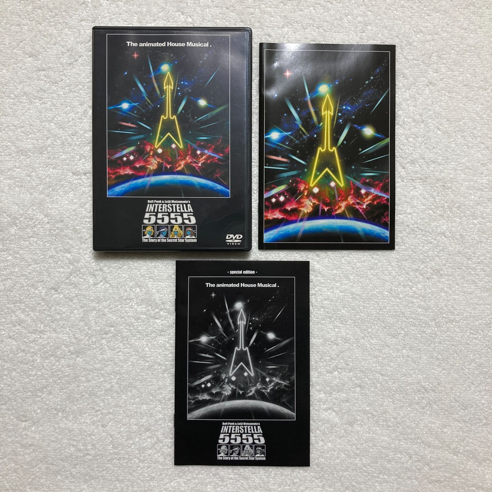 DVD・CD 2枚組 INTERSTELLA 5555 ダフトパンク 松本零士 DVD 【DVD