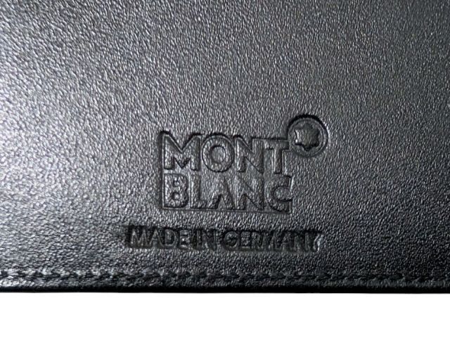 Mont Blanc 財布　マネークリップ　二つ折り Mont Blanc 財布 マネークリップ 二つ折り Montblanc Handbags