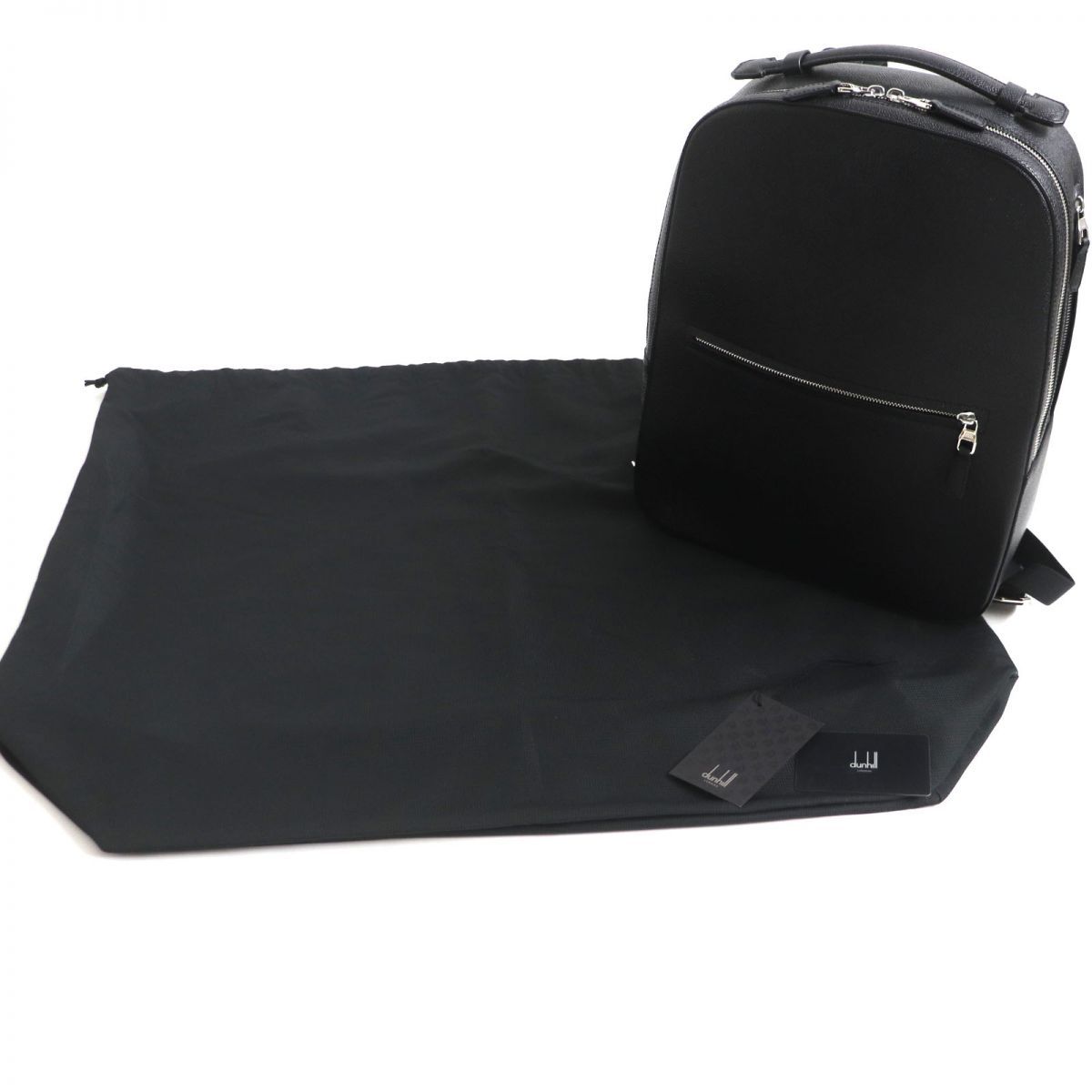 dunhill　カドガン　レザー　バックパック　美品 極美品▽dunhill ダンヒル カドガン シルバー金具 レザー