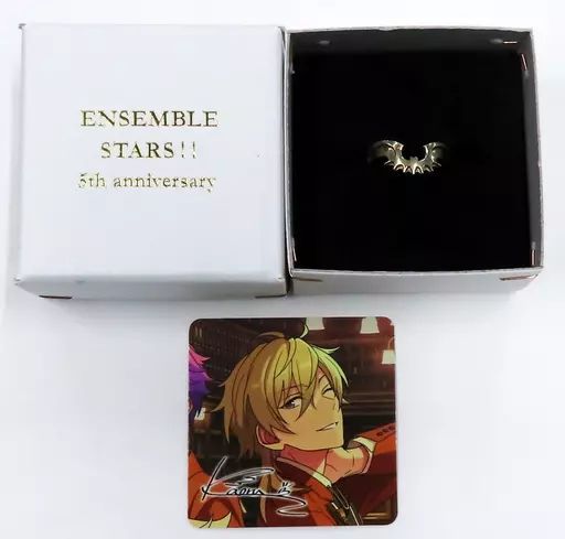 あんスタ アニメイトリング 羽風薫 中古】銀製品・指輪・アクセサリー(キャラクター) 羽風薫