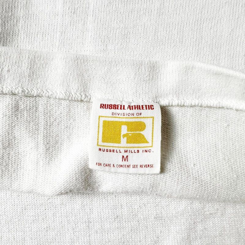 70s 金タグ USA製 RUSSELL 2段 カレッジ イーグル プリント 70s 金タグ USA製 RUSSELL 2段 カレッジ イーグル プリント
