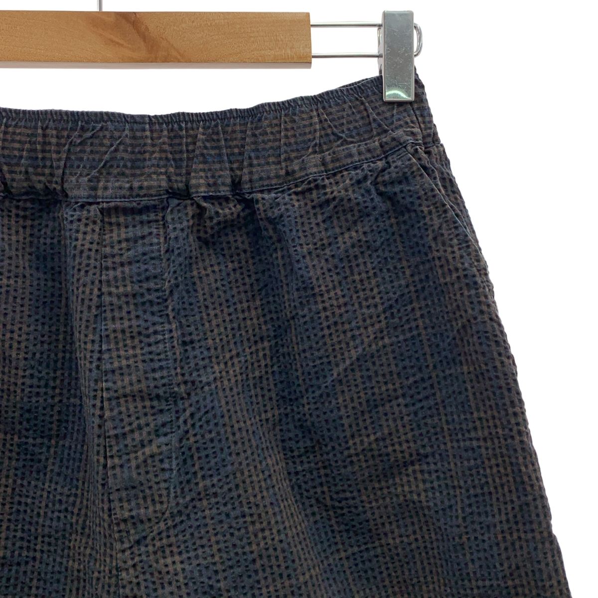 Cristaseya | クリスタセヤ | STRIPED SEERSUCKER MOROCCAN PYJAMA PANTS パジャマ パンツ | M | ネイビー|ブラウン|ブラック | メンズ