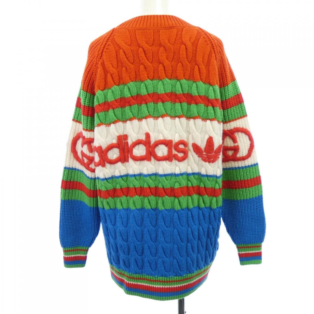 グッチ GUCCI ADIDAS 717722 XKCQ 3 ニット