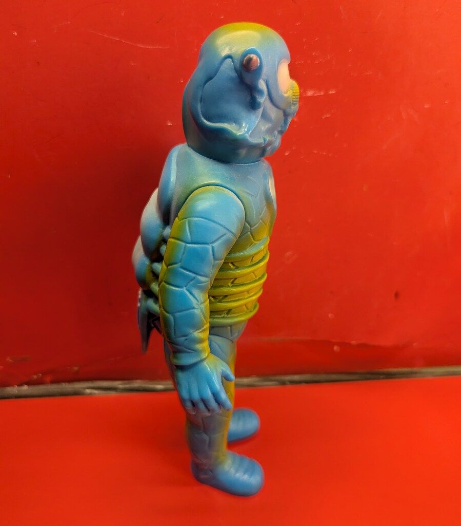 ブルマァク 復刻版怪獣シリーズ Sウルトラセブン ブルマァクの怪獣シリーズ ソフビ/Sウルトラセブン(シルバー