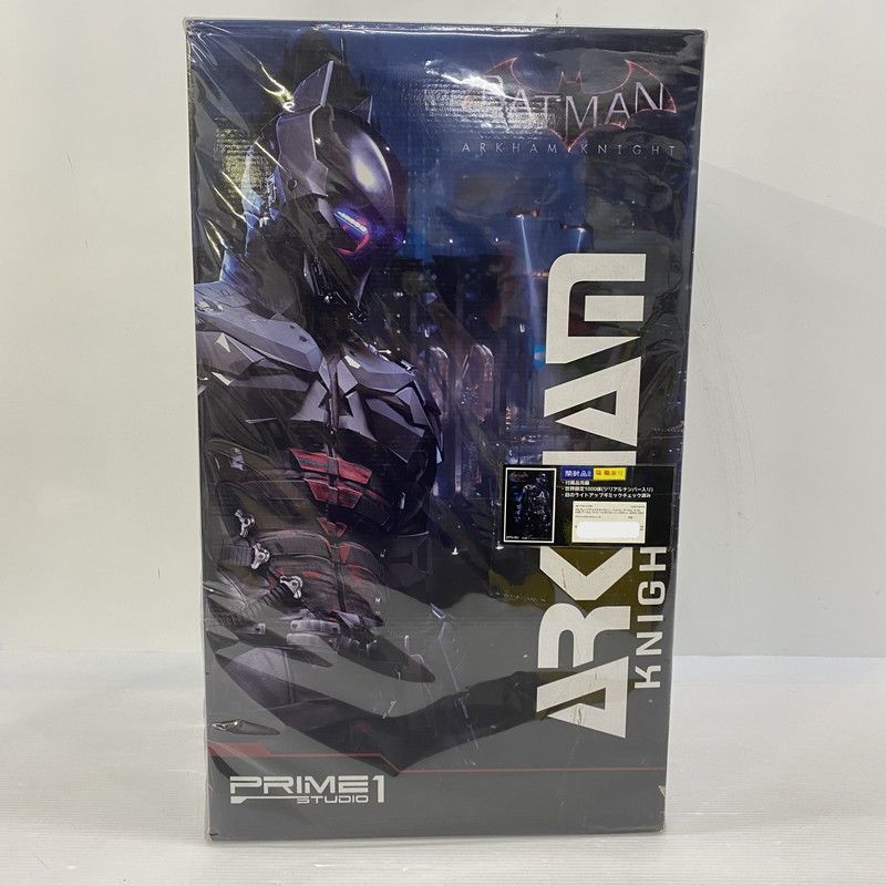 バットマン アーカム・ナイト: EX版 アーカム・ナイト 1/3 ポリストーン 中古美品】 バットマン アーカム・ナイト: EX版 アーカム