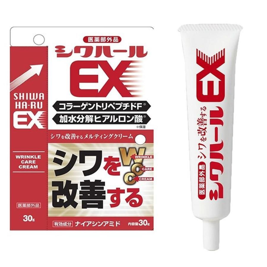 6個セット【薬用シワハールEX 30g】医薬部外品 おでこ 目尻 法令線の