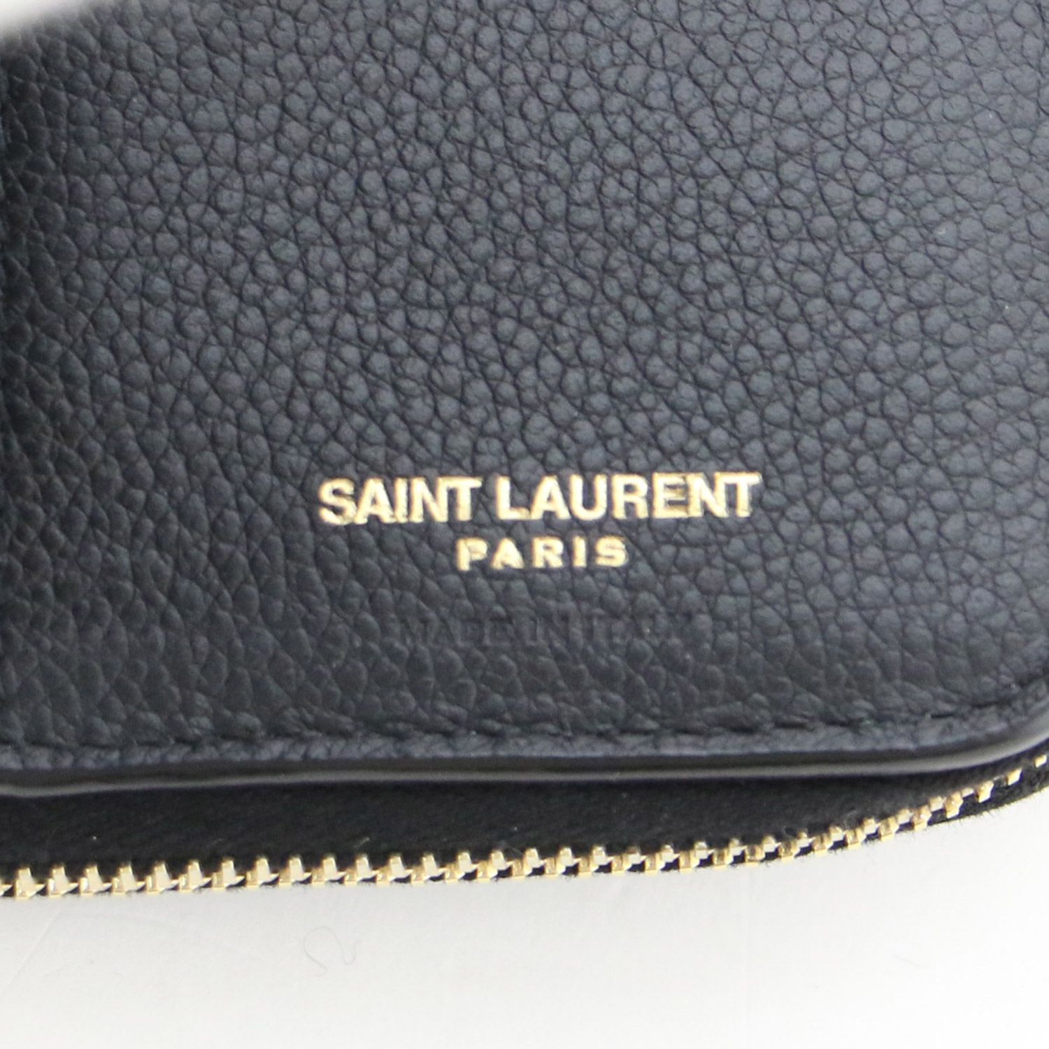 SAINT LAURENT PARIS サンローラン パリ 財布 ブラック 黒