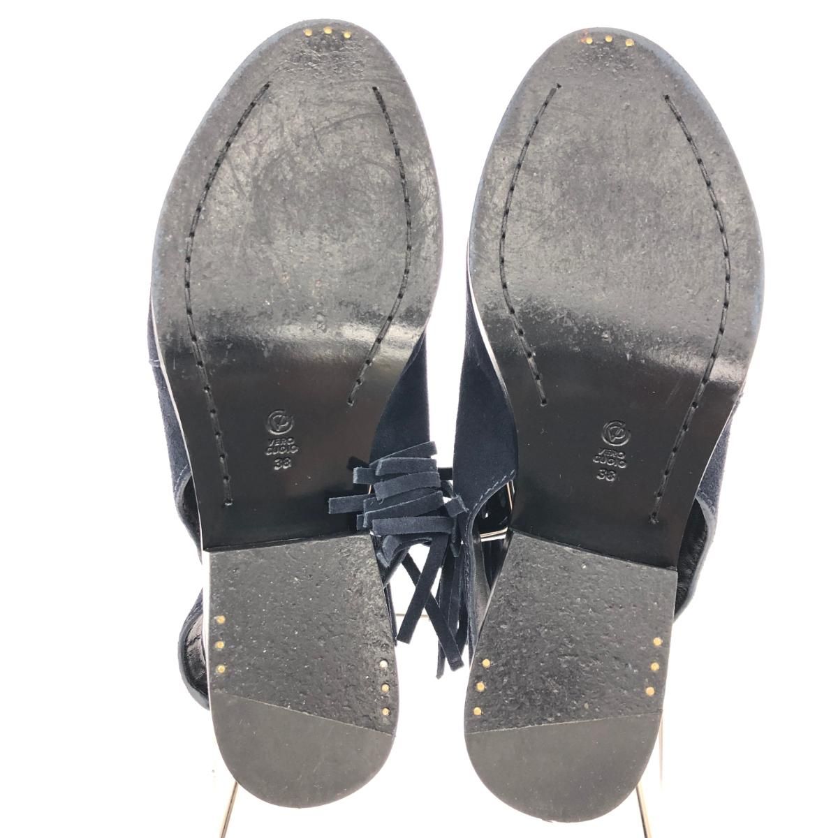 3.1 Phillip Lim 3.1フィリップリム タッセル サンダル ネイビー 