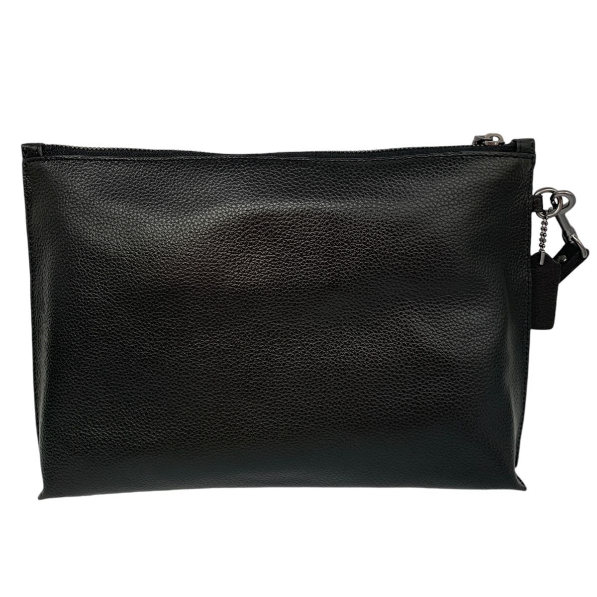 ♪0913 コーチ クラッチバッグ レザー セカンドバッグ F28614 ブラック  