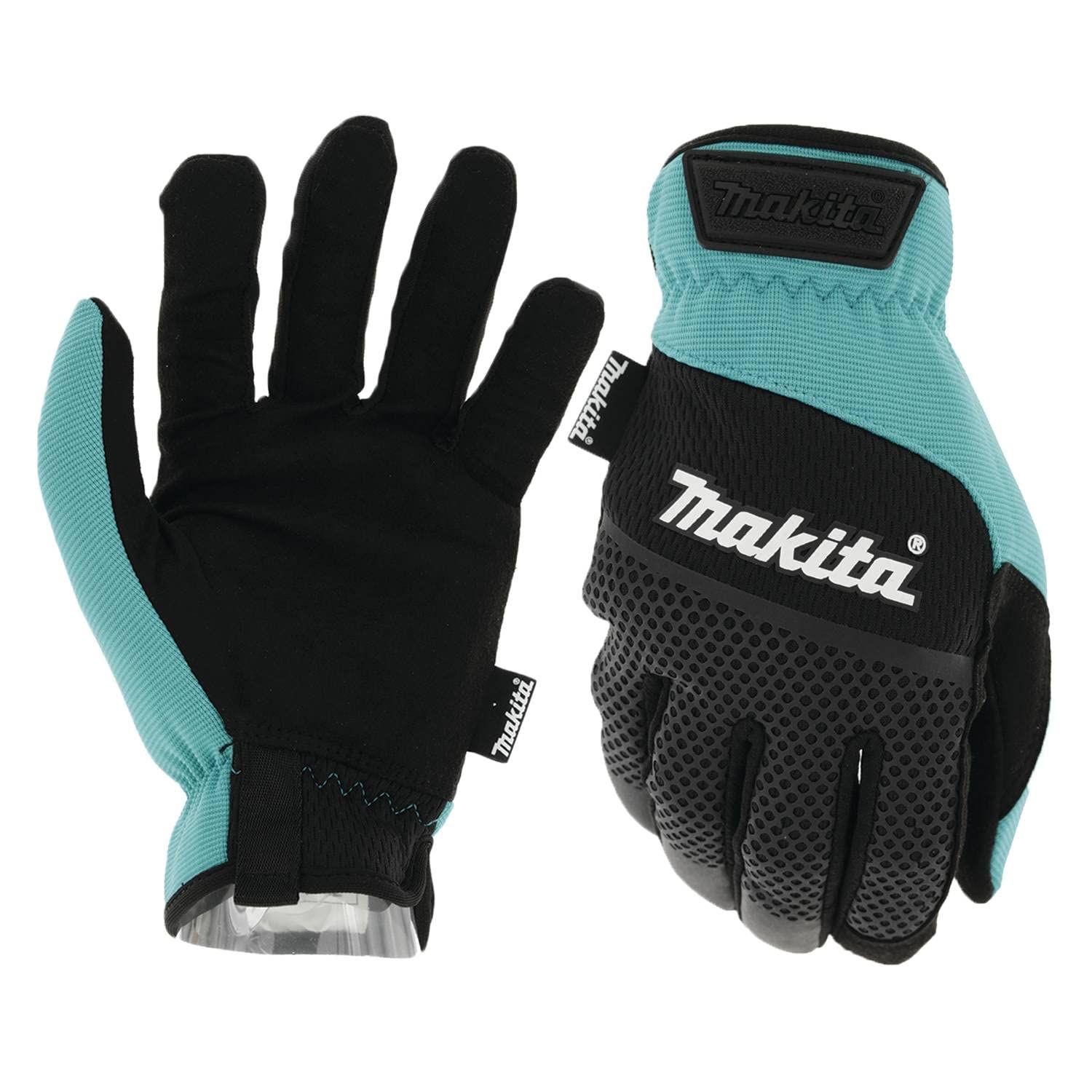 Ewbob Makita T-04151 Open Cuff Flexible Protection Utility Work Gloves Medium