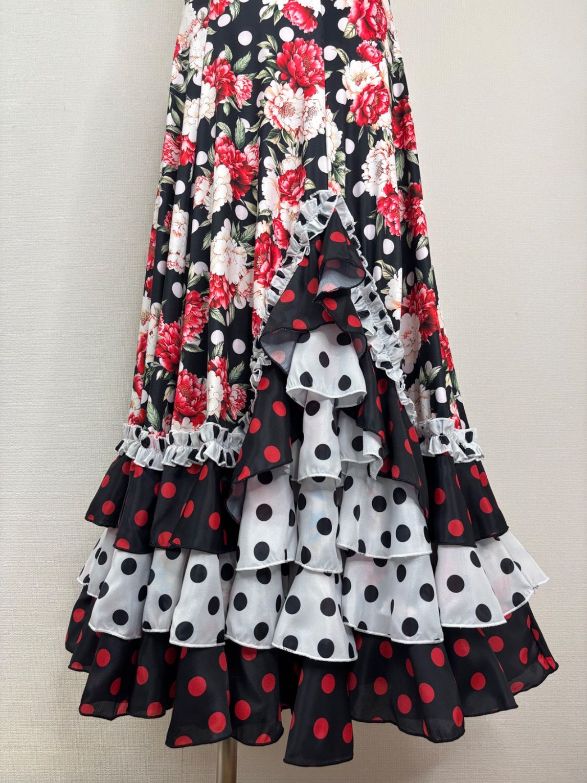 社交ダンス ロングスカート