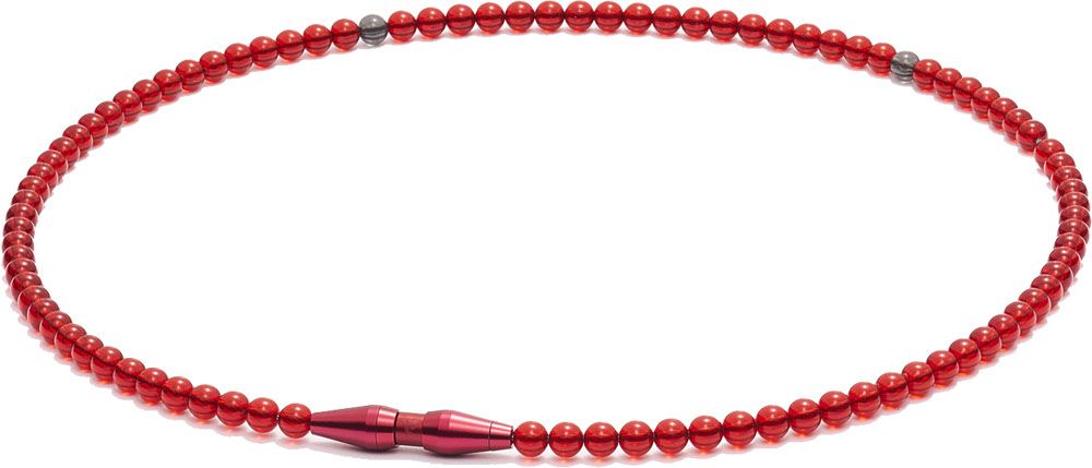 ファイテン 45cm レッド phiten・ EXTREME ファイテン Phiten RAKUWA ネック EXTREME クリスタルタッチ レッド