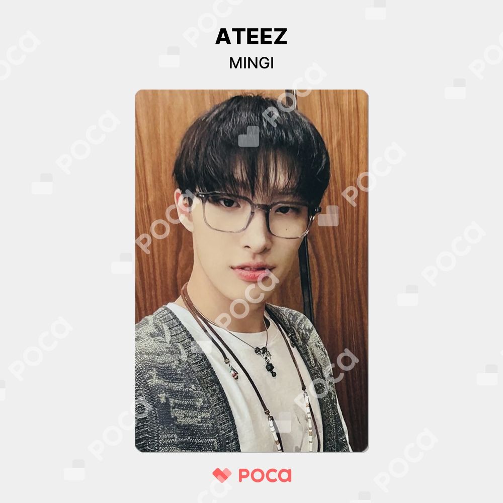 ATEEZ ミンギ トレカ GOLDEN HOUR : Part.1 SOUNDWAVE 特典 公式