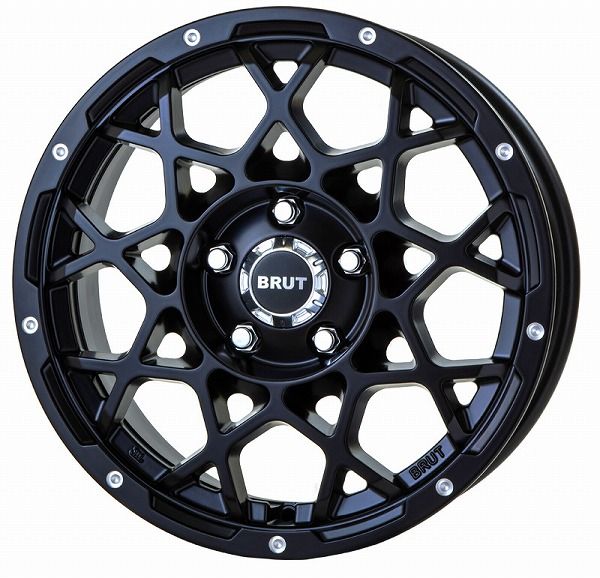 BRUT ホイール BR-55 ミルドサティンブラック 18インチ×8.0J ＋40 5H114.3