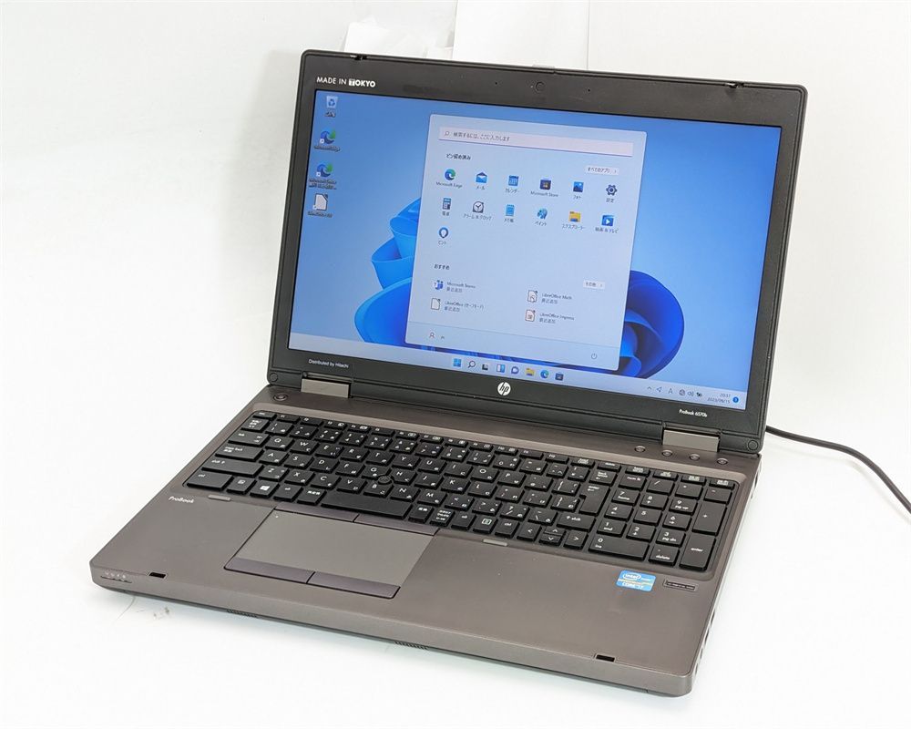 ノートパソコン HP 6570b 良品 第3世代 日本製
