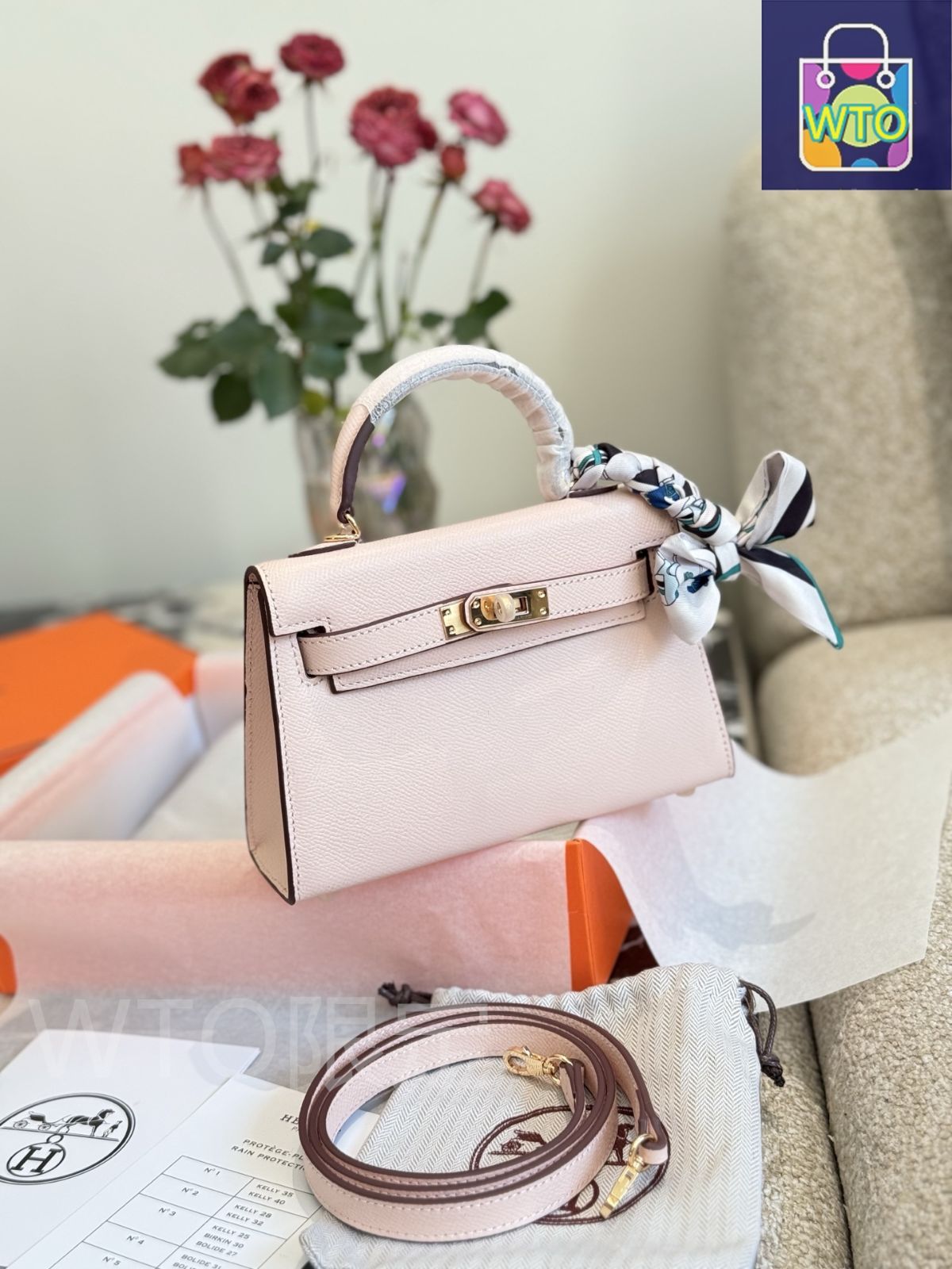 ☆ケリー商品☆ご購入ありがとうございます♪ エルメス ケリートゥーゴー Kelly to go バイカラー 新色チャイ