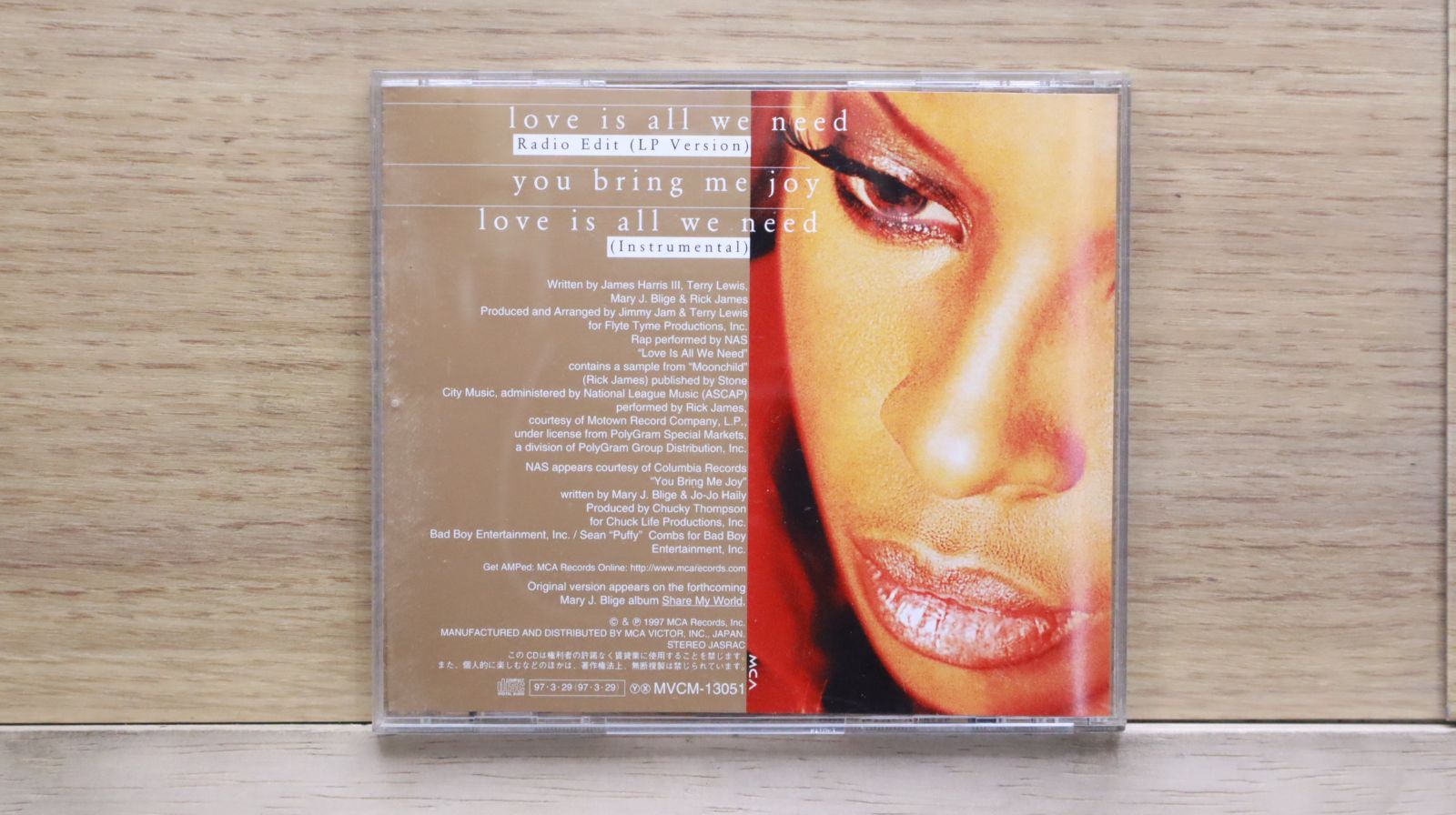 国内盤CD☆メアリー・J.ブライジ/Mary J. Blige□ ラヴ・イズ