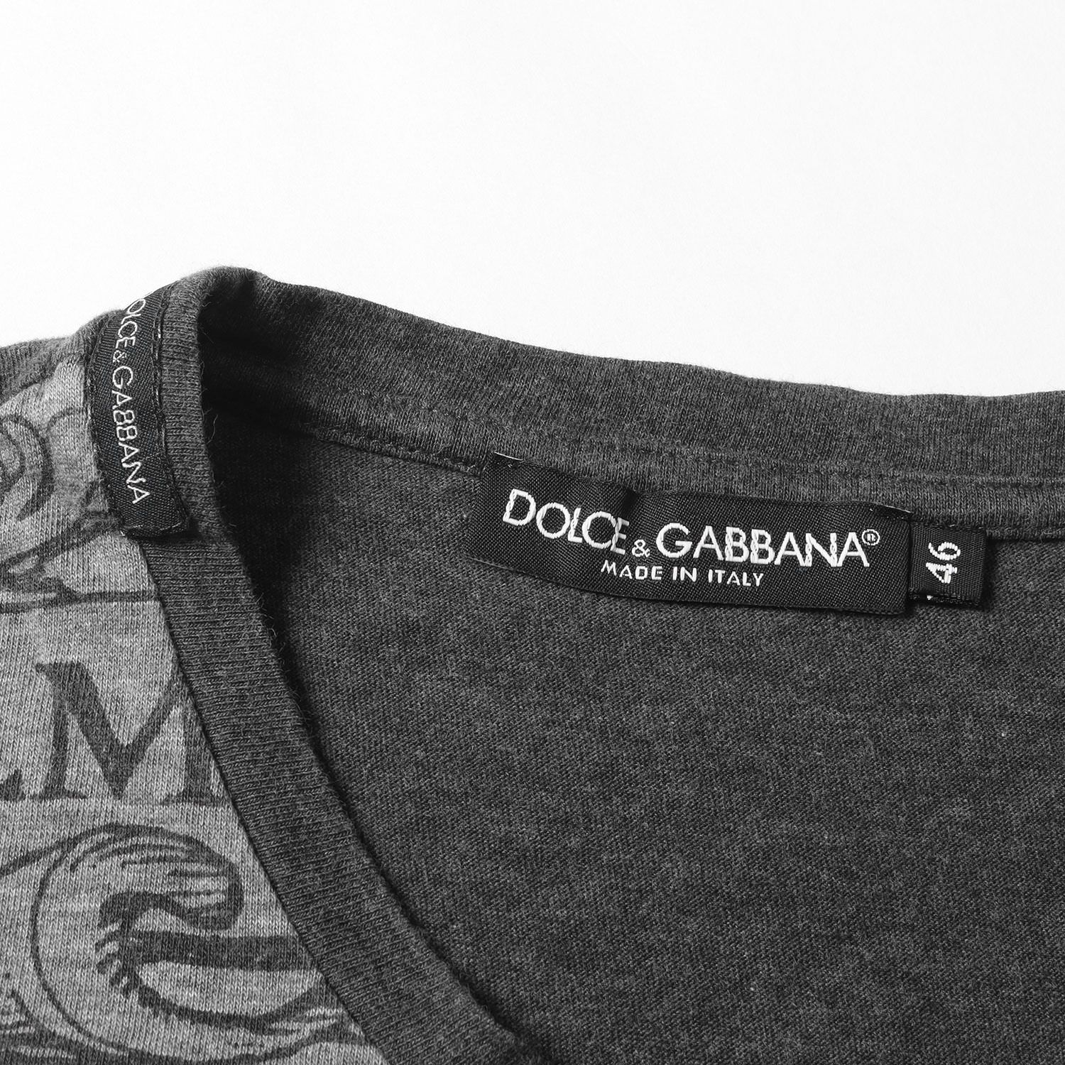 メンズDOLCE&GABBANA ドルチェ&ガッバーナ Tシャツ サイズ:46 ノーマン