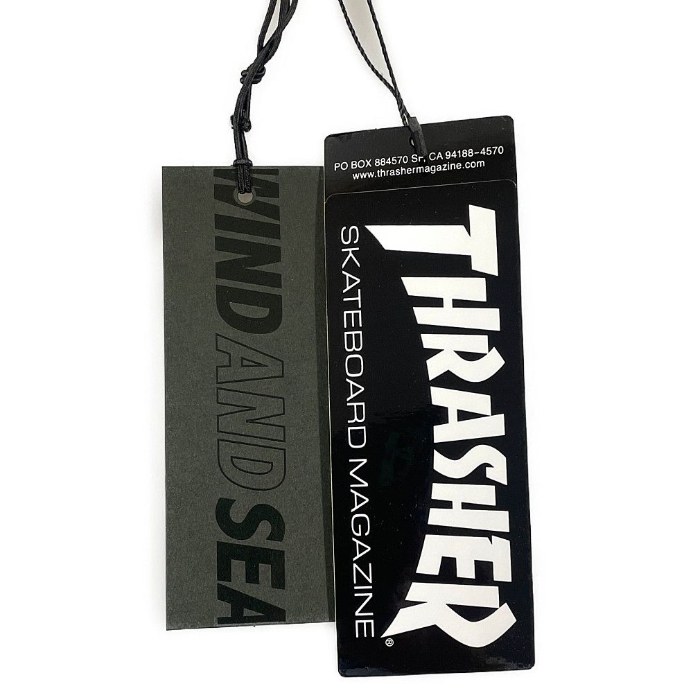 WIND AND SEA ウィンダンシー ×THRASHER スラッシャー 23SS 半袖Ｔシャツ アイボリー サイズS 正規品 / B3843