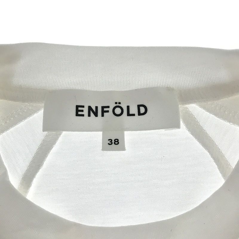 ENFOLD / エンフォルド | FLOWER-SLEEVE PULLOVER Tシャツ | 38 |