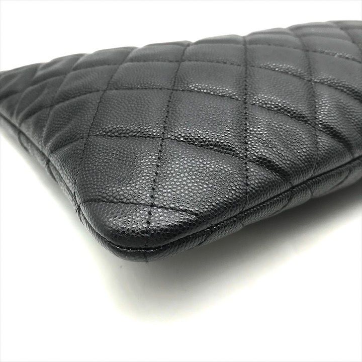 展示品 CHANEL シャネル マトラッセ ココマーク キャビアスキン