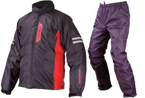 5営業日で発送 KOMINE ＲＫ－５３９ レインウエア ＦＩＡＴＯ ＢＫ ＸＬ