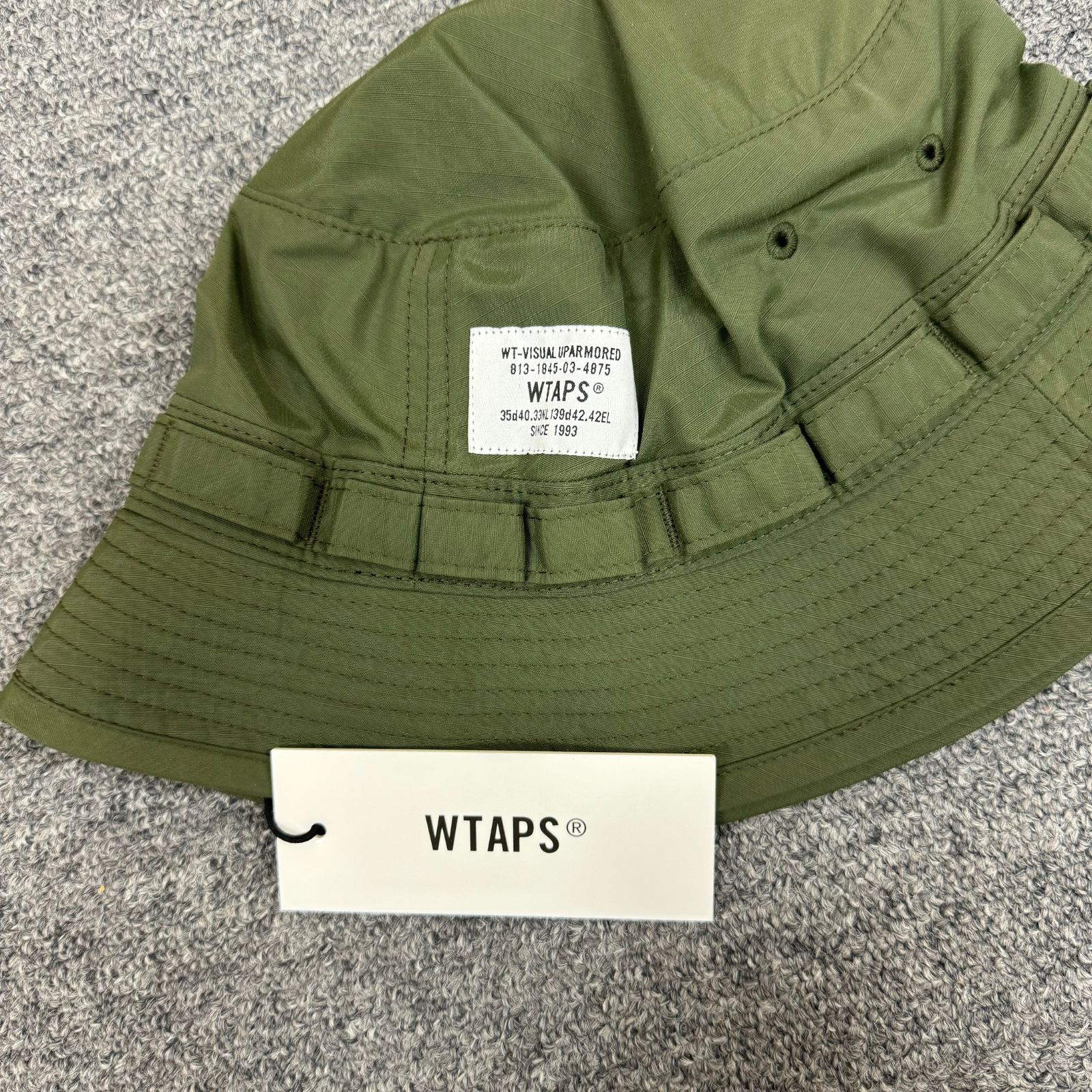 美品 WTAPS 23AW JUNGLE 01 / HAT / NYLON. RIPSTOP 232HCDT-HT10