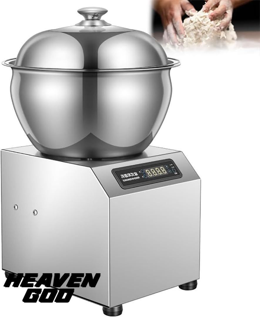 業務用自動生地ミキサー 1100W 電動生地メーカー 30分タイマー付きキッチン生地こねミキサーマシン 処理速度 1400rpm|分