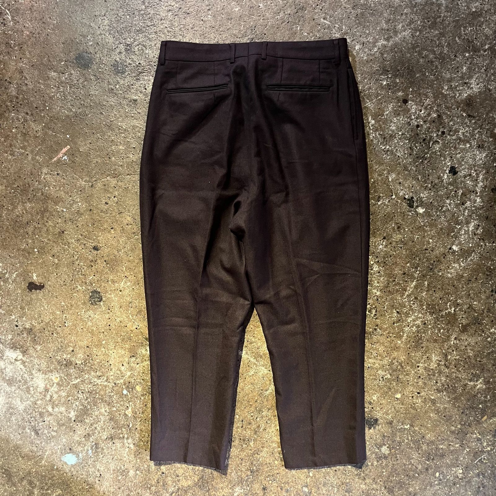 NEAT ニート　FOX BROTHERS 48 NEAT FOX BROTHERS Flannel Tapered Brown ニート フォックス