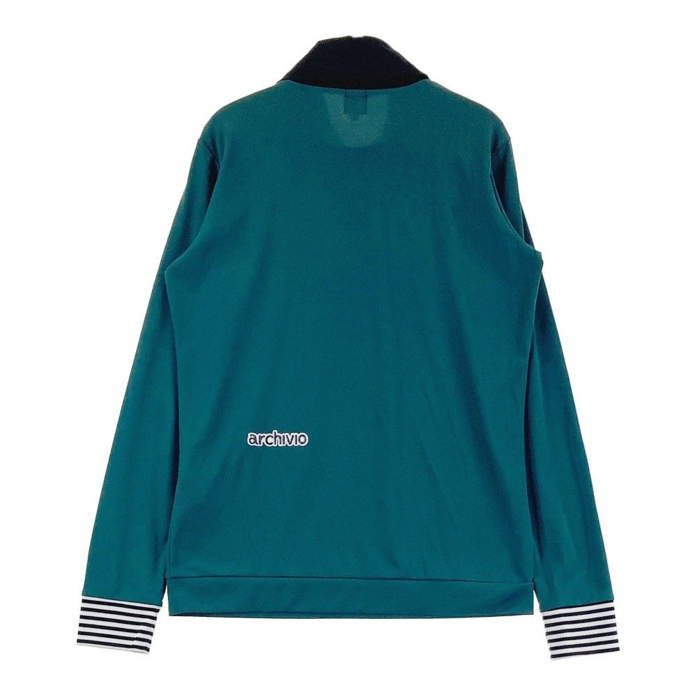 サイズ：36 ARCHIVIO アルチビオ  襟付き ノースリーブTシャツ  グリーン系 [240001265185] ゴルフウェア レディース ストスト サイズ：36 ARCHIVIO アルチビオ 襟付き ノースリーブTシャツ