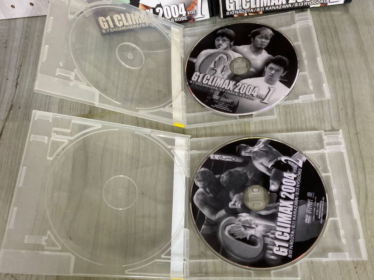 3-▲DVD 2本セット G1 CLIMAX 2004 VOL.1~2 新日本プロレス レンタル落ち レンタルアップ 3-△DVD 2本セット G1 CLIMAX 2004 VOL.1~2 新日本プロレス