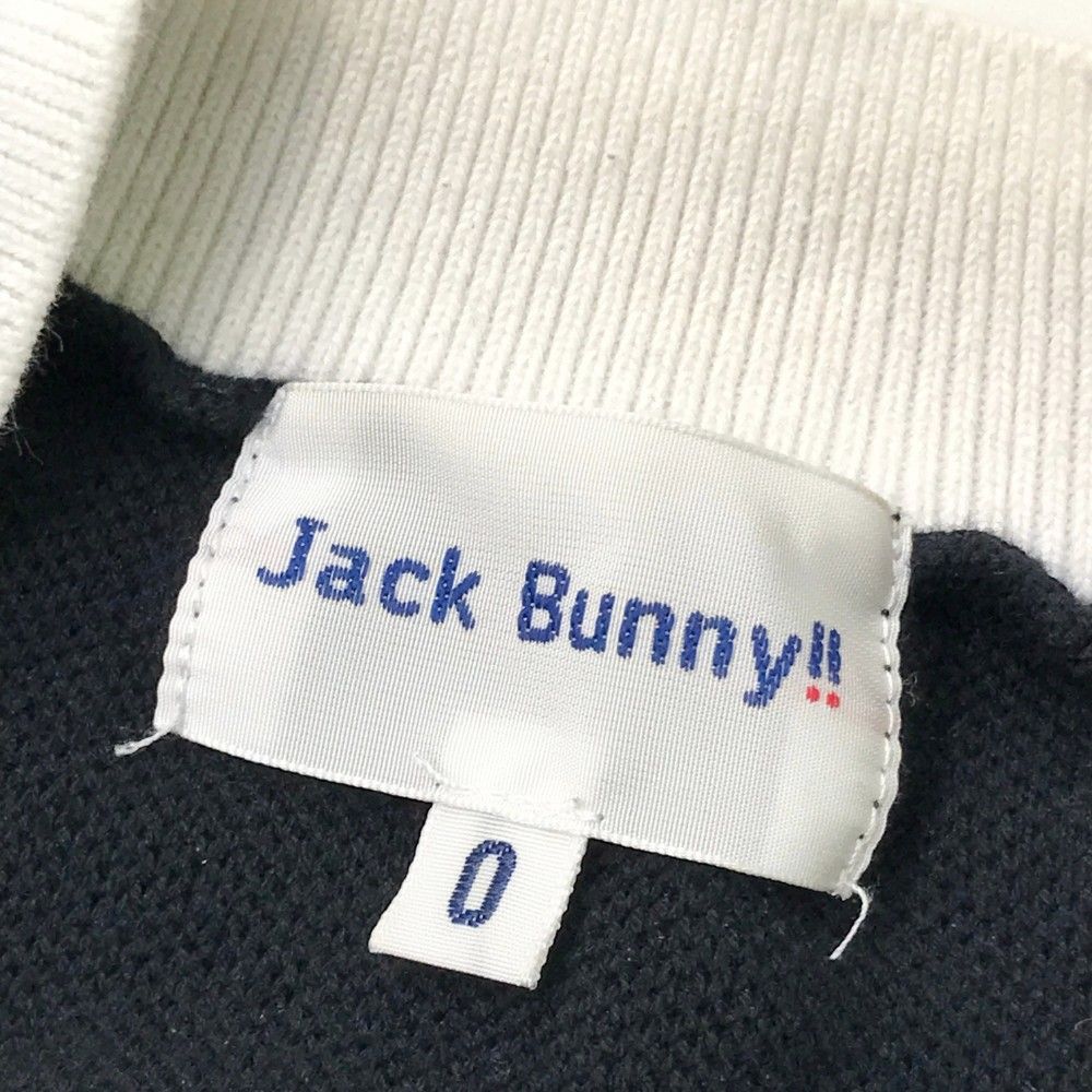 サイズ：0 JACK BUNNY ジャックバニー 2023年モデル ニットセーター  ネイビー系 [240101415166] ゴルフウェア レディース ストスト サイズ：0 JACK BUNNY ジャックバニー 2023年モデル ニット