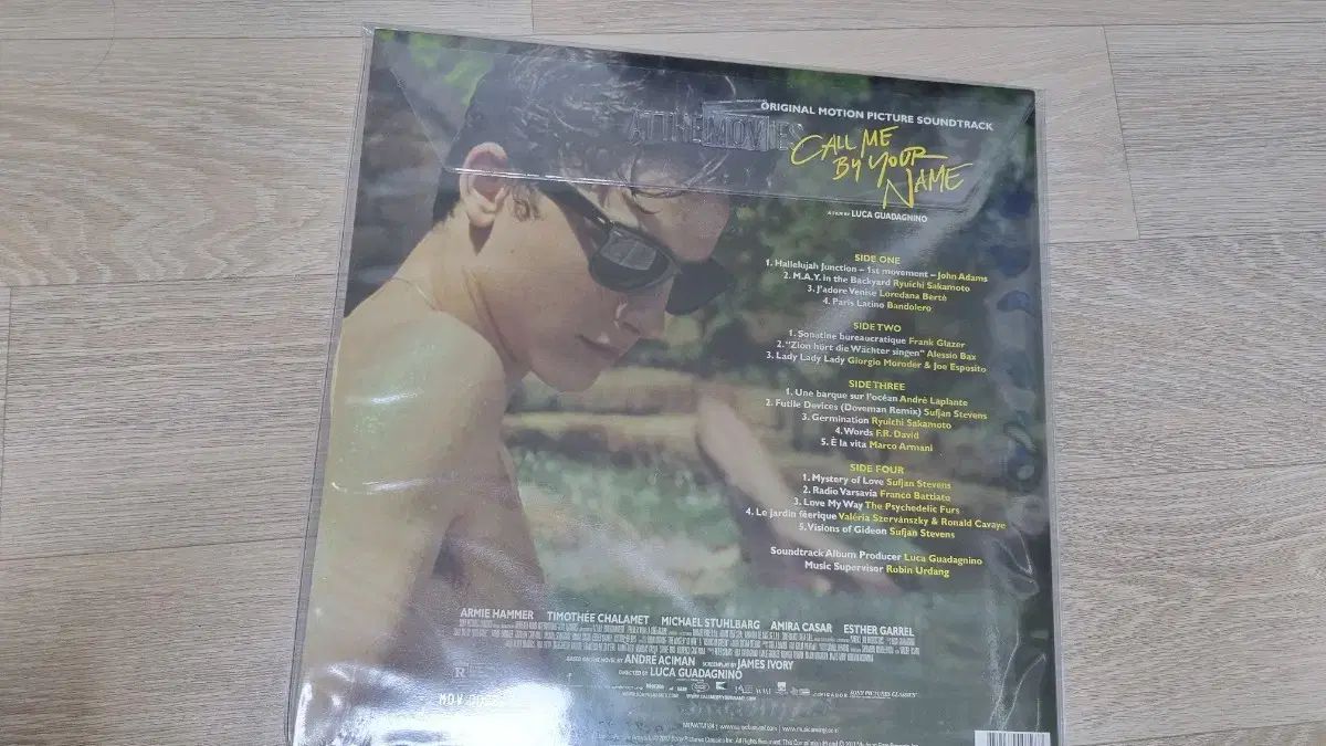 コルバネム call me by your name lp ピーチ 桃 PEACH