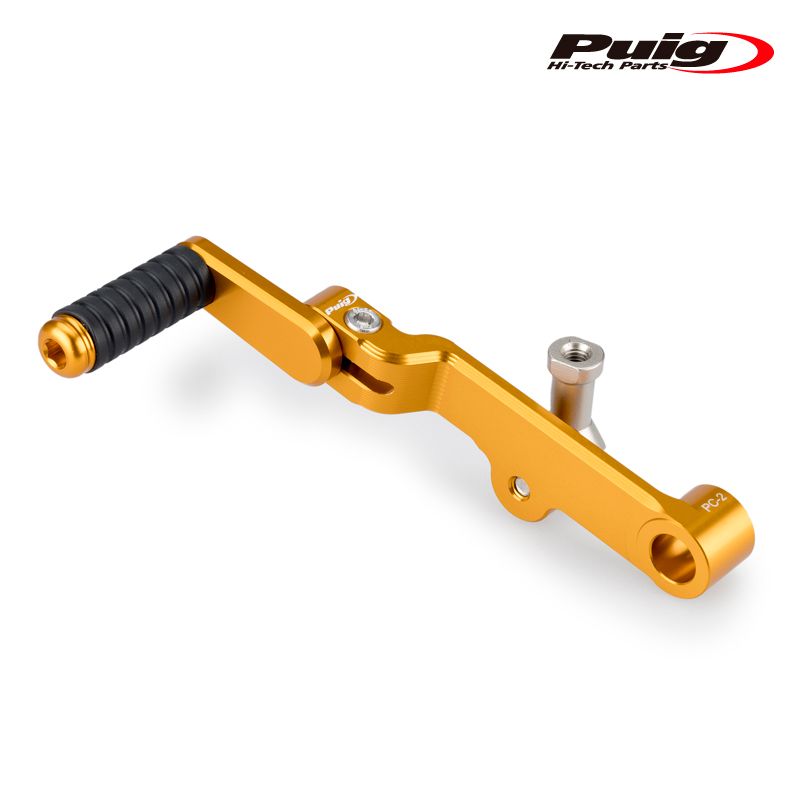 Puig 21779O ADJUSTABLE GEAR SHIFT PEDAL GOLD YAMAHA MT-07 21-24 プーチ アジャスタブルシフトペダル