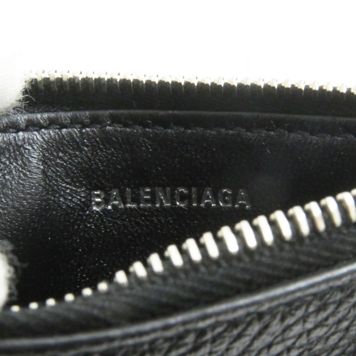 美品○BALENCIAGA バレンシアガ 637371 レザー HOURGLASS Bロゴ金具