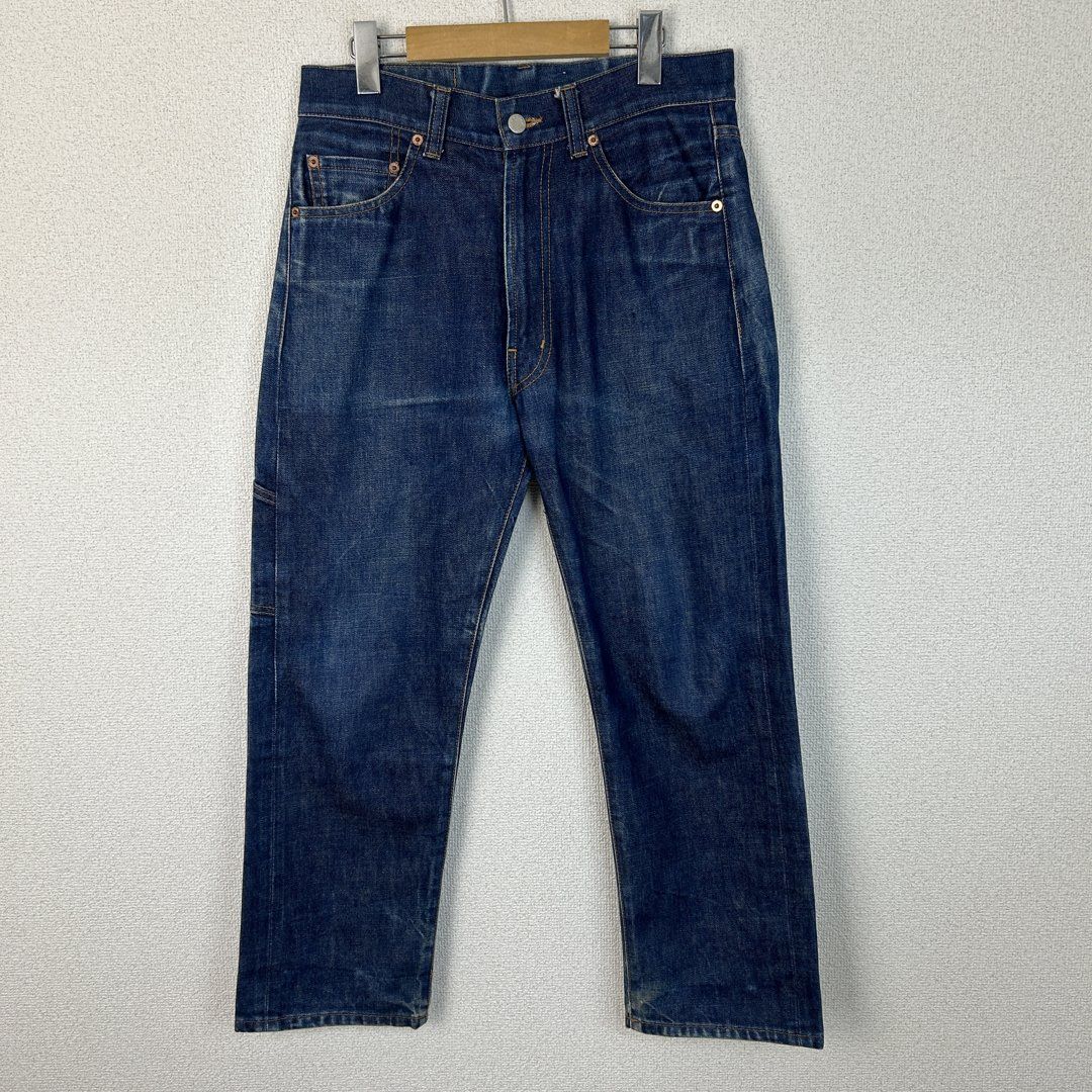 SEVENTY FOUR US製 デザインデニムパンツ キルティングポケット