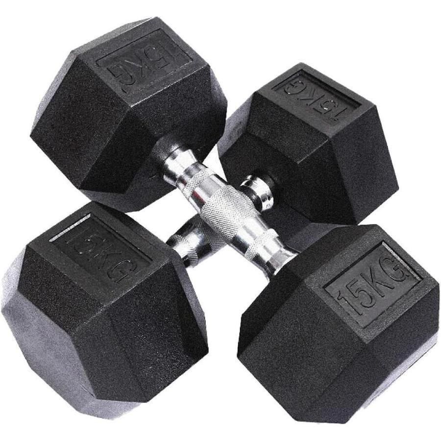 B622ダンベル 15kg 2個セット 合計30kg 六角 鉄アレイ 在宅 筋力 ダンベル 15kg 2個セット 合計30kg 六角 鉄アレイ 筋トレ 622