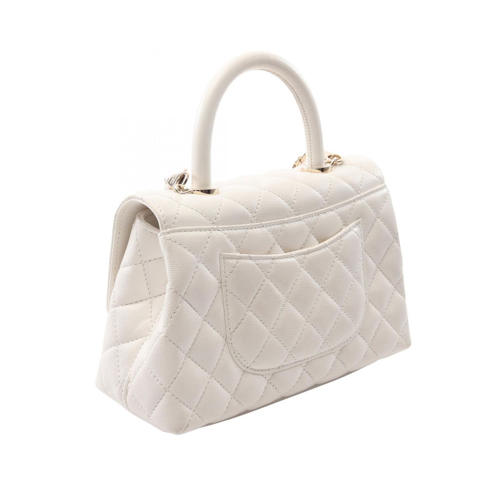 シャネル CHANEL ハンドバッグ ココハンドル フラップ マトラッセ