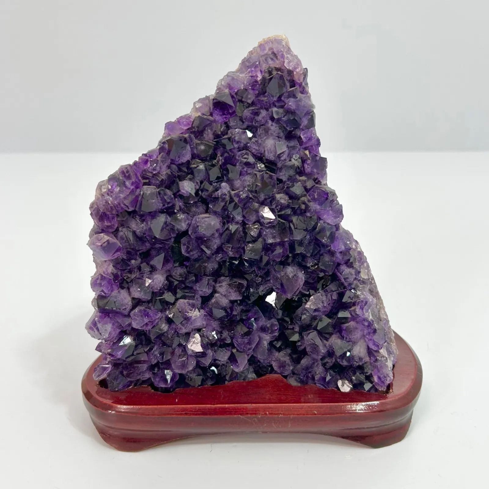 ★最終値下げ★ 運気アップ　浄化作用　大きめのアメジストクラスター 楽天市場】特大 アメジスト クラスター 約10.33キログラム 木製台座