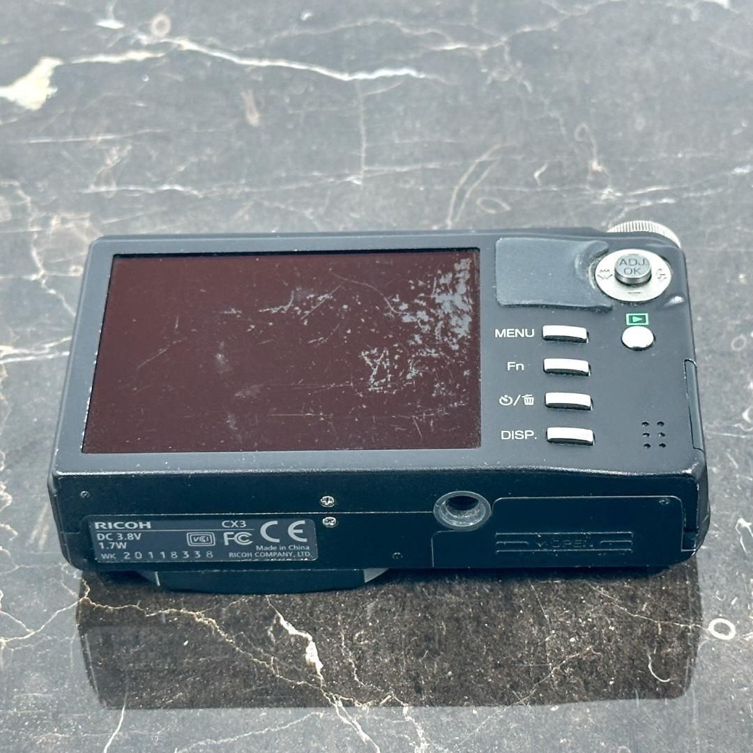 【美品】RicohCX3 デジタルカメラ 中古 中古】RICOH リコー CX3 コンパクトデジタルカメラ シャッター