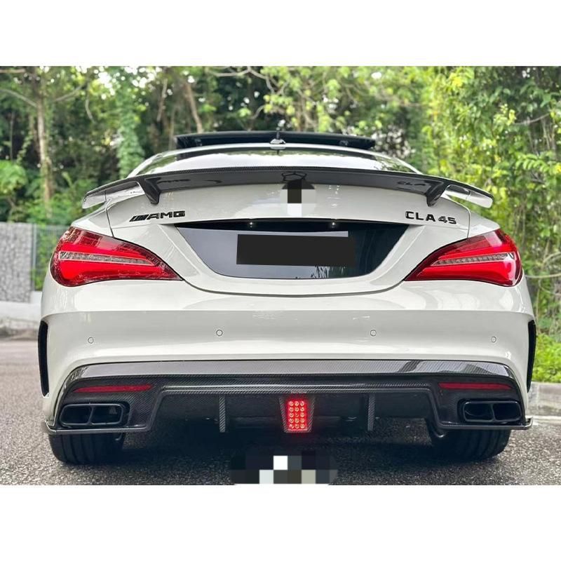 13-19年対応 ベンツCLA 戦闘スタイル リアスポイラー カスタムエアロパーツ ドレスアップ用 改装パーツ