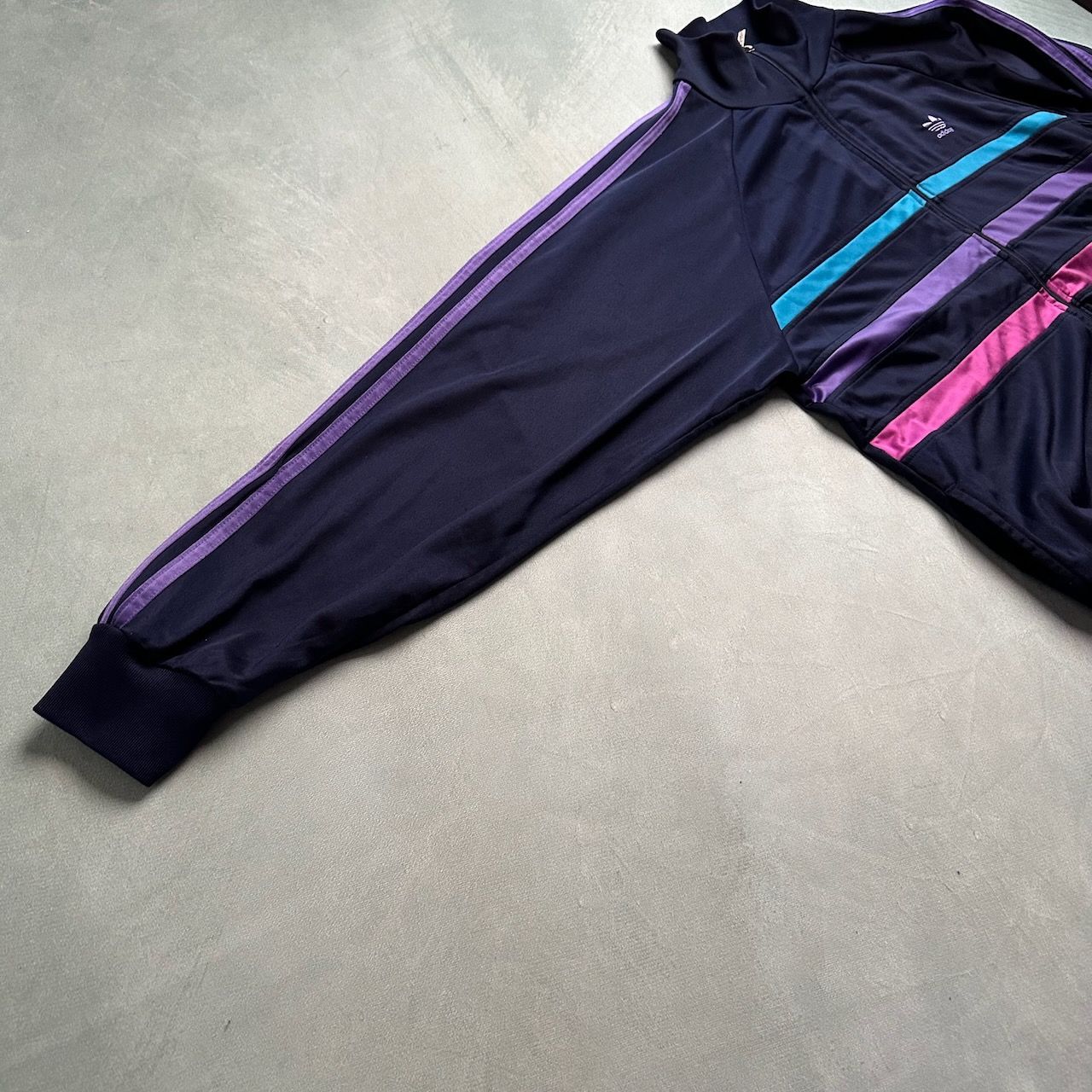 80s adidas アディダス トレフォイルロゴ スリーストライプス