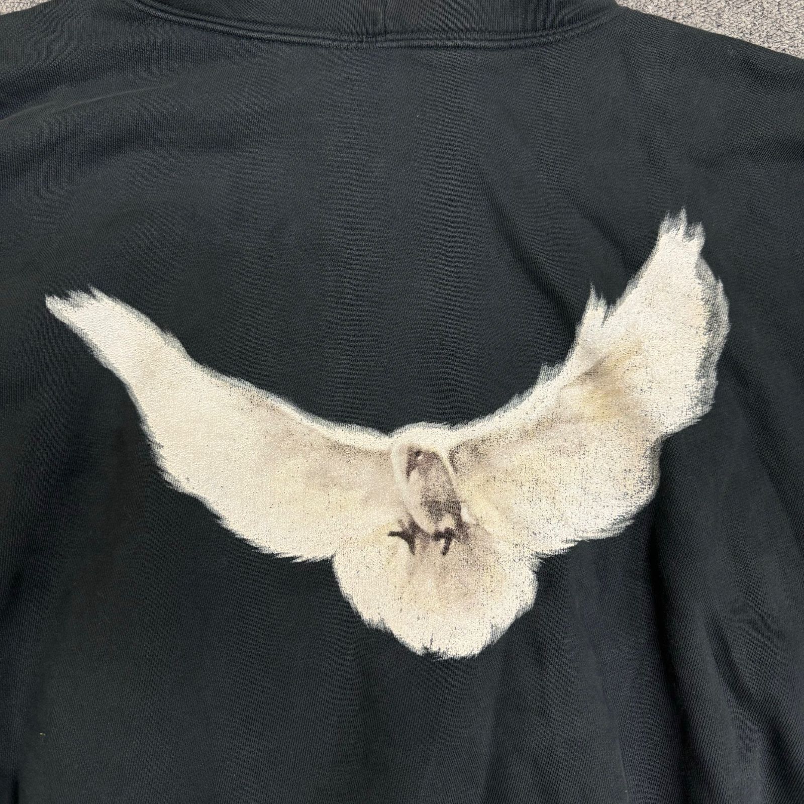 確実正規品 即日発送 yeezy gap dove hoodie S Yeezy Gap Engineered by Balenciaga Dove Hoodie Washed Black