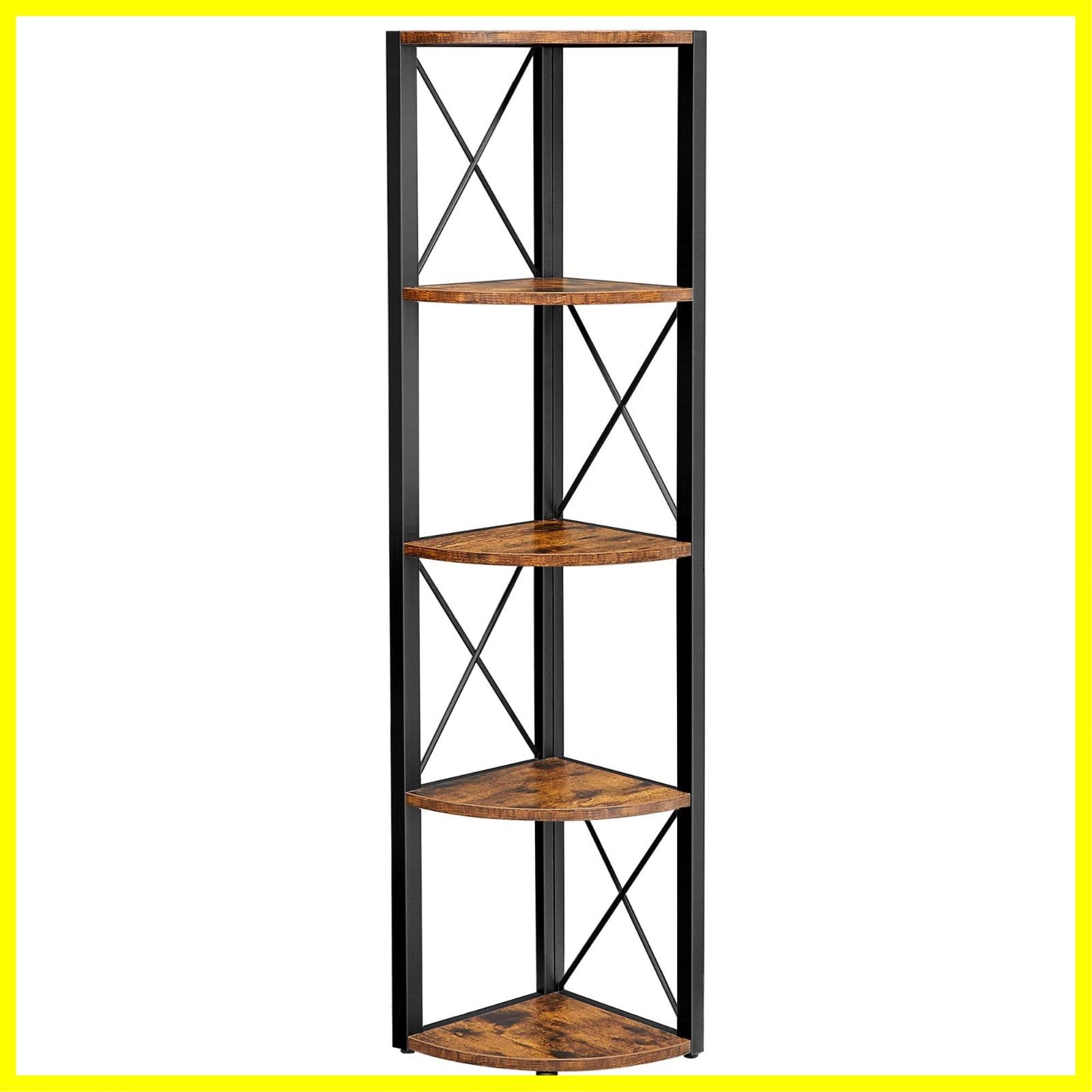 カントリー コーナー♦️ハート♦️高級 4段 壁付け シェルフ