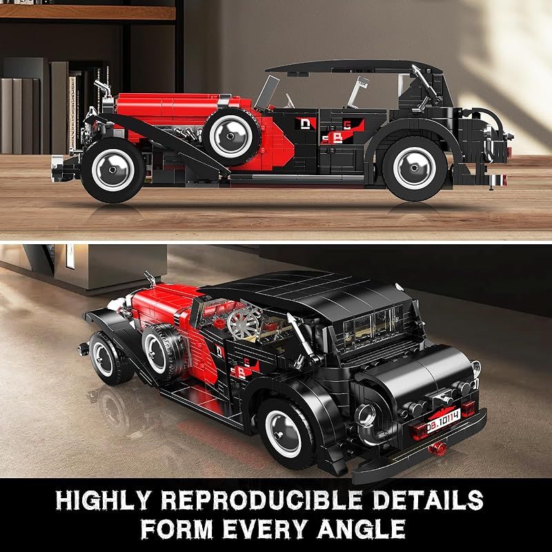 MOC Technology旧式自動車模型積木セット